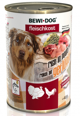 BEWI DOG® Feuchtnahrung 400 g Dose