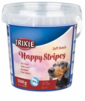TRIXIE Soft Snack Happy Stripes 500 g Eimer